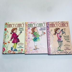 Nancy Clancy Chapter Books (Books: 1,2, And 4)